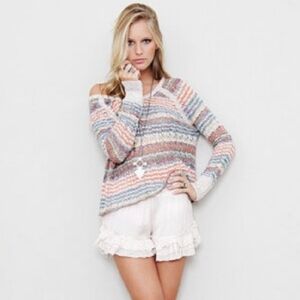 Free People Lost In The Forest Cropped Sweater